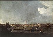 RICHTER, Johan The Bacino di San Marco ft oil painting